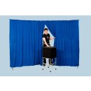Table for stage artists like magicians - Qble compact including bags