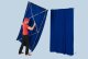 Circus curtain - Evoflex Combo with Entrance  royal blue-royal blue