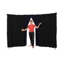 Circus curtain - Flex Combo with entrance black-dark blue