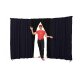 Circus curtain - Flex Combo with entrance dark blue-black