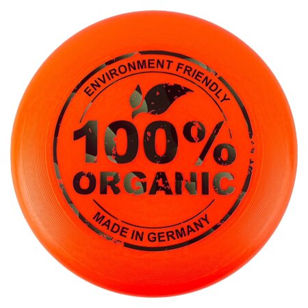 Frisbee Eurodisc 100% Organic 175g  neon-orange