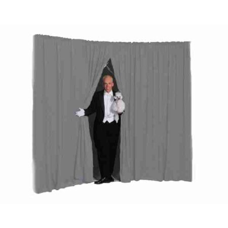 Circus curtain - Stargate Combo Silver Grey