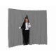 Circus curtain - Stargate Combo Silver Grey