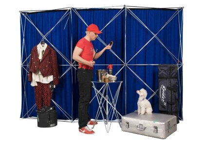 Circus Vorhang - Evoflex Combo ohne Durchgang Bordeaux