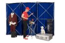 Circus Vorhang - Evoflex Combo ohne Durchgang Bordeaux