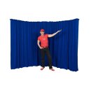 Circus Vorhang - Evoflex Combo ohne Durchgang Bordeaux