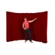 Circus Vorhang - Evoflex Combo ohne Durchgang Bordeaux
