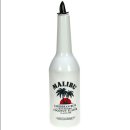 Flairco Malibu Flair Bottle - 75cl - White With Printed Logo