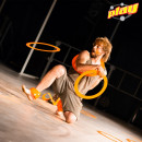 Juggling Ring by Play Saturn - 40cm, 135g yellow