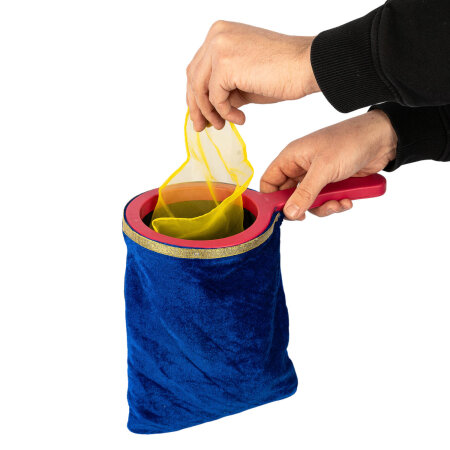 Bolsa Mágica BYNYXI Con Asa De Transporte – Truco De Magia Para Desaparecer Objetos, Bolsa De Terciopelo Con Compartimento Secreto, Accesorio Profesional Para Principiantes Y Niños