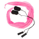 Circus Budget Poi - Small Scarf Spiral Poi Set (116 cm) | Playful Juggling for Kid pink