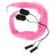 Poi von Circus Budget - Kleines Scarf Spiral Poi Set (116 cm) | Spaßvolle Jonglage für Kinder pink