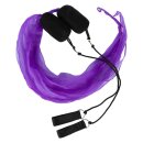 Circus Budget Poi - Small Scarf Spiral Poi Set (116 cm) | Playful Juggling for Kid purple