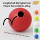 G-Force Bouncing Ball 65mm red