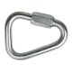 Delta Carabin (Maillon Rapide) Silber