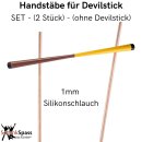 Devilstick Handstäbe SchenkSpass 48 cm lang, 1 mm...