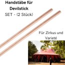 Devilstick Hand Sticks SchenkSpass 48 cm long, 1 mm Silicone (Set)