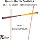Devilstick Hand Sticks SchenkSpass 48 cm long, 1 mm Silicone (Set)
