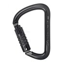 Steel Carabiner D Trilock Aliens Black