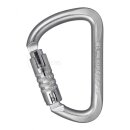 Steel Carabiner D Trilock Aliens Black