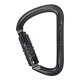 Steel Carabiner D Trilock Aliens Black