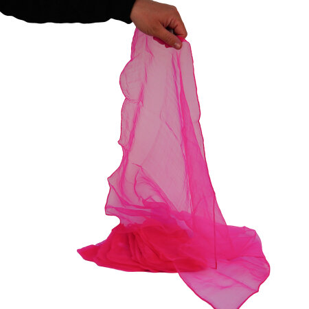 Jongliertuch Circus Budget – 100 % Nylon, 65 cm x 65 cm neonpink