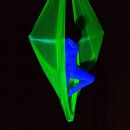 Aerial Yoga Blacklight Special Hammock – SchenkSpass 380 cm x 280 cm Neon Green