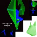 Aerial Yoga Blacklight Special Hammock – SchenkSpass 380 cm x 280 cm Neon Green