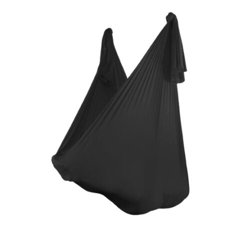Aerial Yoga Tuch 280 cm x 600 cm schwarz