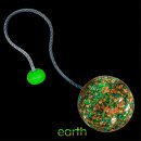 Contact Poi - Glitterbomb90 mit 6mm Kordel – Paar...