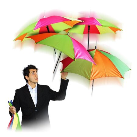 Zaubertrick – Productions from Silks: Umbrellas