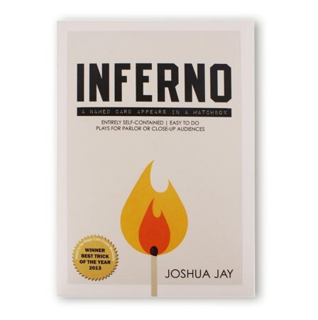 Magic Trick – Inferno by Joshua Jay (Large Index)