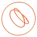 Hoop Reifen – Juggle Dream Flex Elastic Hoop 87 cm...