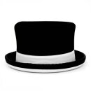 Juggling Topper hat Juggle Dream with White Trim & Felt 61