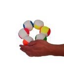 Juggling Ball – Cube with 6 Panels (Circus Budget) – Ø approx. 62 mm | 110 g white-green