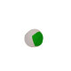 Juggling Ball – Cube with 6 Panels (Circus Budget) – Ø approx. 62 mm | 110 g white-green