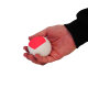 Juggling Ball – Cube with 6 Panels (Circus Budget) – Ø approx. 62 mm | 110 g white-green