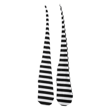 Poi - Sockenpoi Circus Budget 59 cm (2 Socken ohne Gewicht) weiß/schwarz