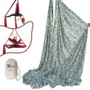 Vertikaltuch Premium – Neuheit – Grüne Blätter 150 cm von SchenkSpass 7 m