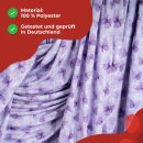 Vertikaltuch Premium – Neuheit – Lila Schmetterlinge 150 cm von SchenkSpass
