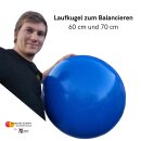 Walking globe Renegade - 70 cm Ø - 15 kg red with little glitter