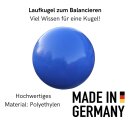 Walking globe Renegade - 70 cm Ø - 15 kg white with little glitter