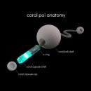 LED Poi – Coral Poi