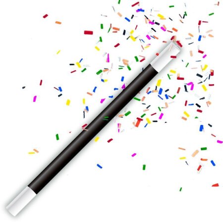 Magic Wand – Confetti Wand with Confetti