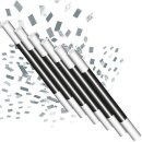 Magic Wand Prop – Climax Wand Silver Confetti