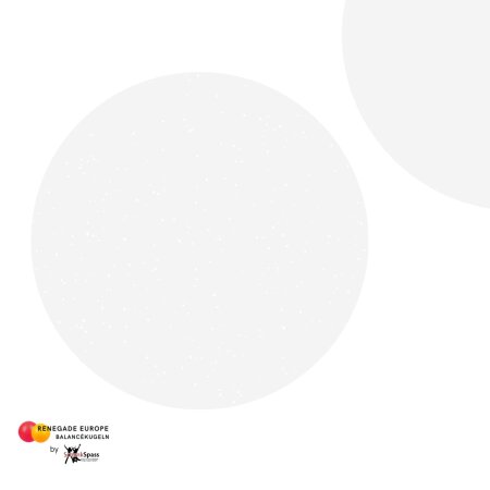 Laufkugel zum Balancieren SchenkSpass - 60 cm Ø - 13 kg weiß