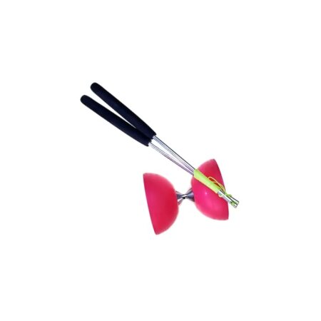 Diabolo Set - Diabolo Set Acrobat with Aluminum Handsticks pink