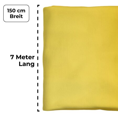 Vertikaltuch - SchenkSpass Meterware Gelb 150 cm 7 m