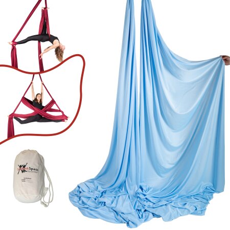 Vertical Fabric - SchenkSpass Light Blue Meterware 150 cm