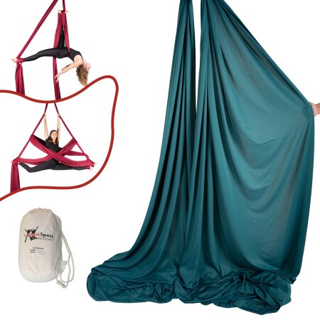 Vertical Fabric - SchenkSpass Dark Turquoise Meterware 150 cm